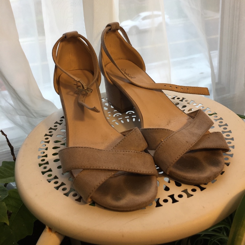 Gray Sandals ModCloth